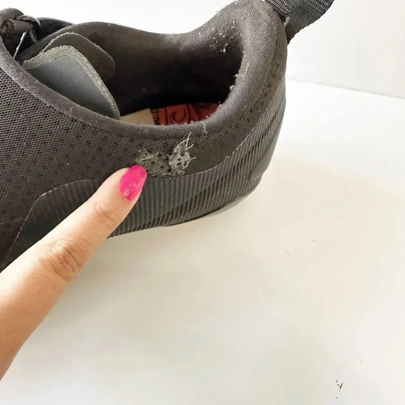 NIKE Superrep Cycling Shoes Womens Size 11.5 With Cleats Black Orange Peleton - Picture 5 of 8